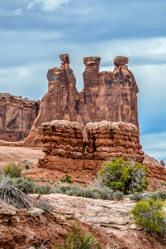 Three Sisters Rock - Barry Rodker