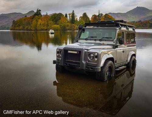 Derwent Water Land Rover - Gavin Fisher