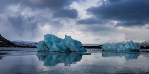 Fjallsarlon Icebergs - Melanie Fisher